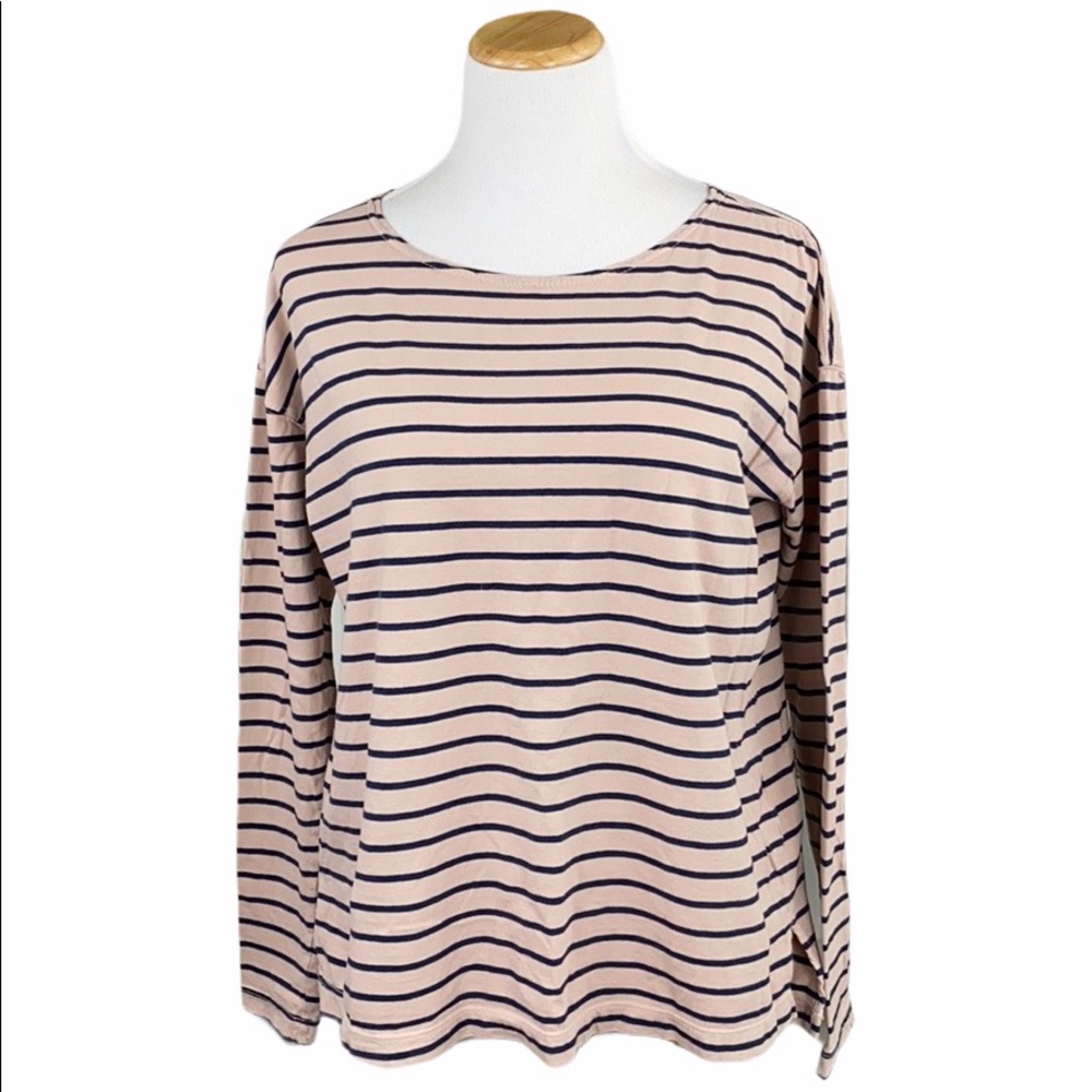 Current/Elliot Breton Tee Striped Long Sleeve Tee